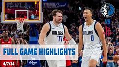 Dallas Mavericks Team Highlights vs. Houston Rockets | 4/7/24