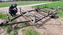 Camper To Utility Trailer Build Step By Step