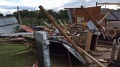 East Texas tornado damage