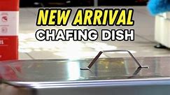 New Arrival Chafing Dish 100% stainless steel available at Zahrat Store. #fypシ #foryou #chafingdish #kitchenware #stainlesssteel #burdubai | Zaharat Al Sharq