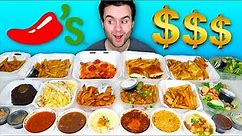 Trying Chili's VALUE MENU! $5.99 or LESS!