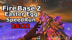 Firebase Z Solo Easter Egg Speed Run 26:22 (building Rai K WW)