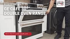 GE Cafe 30" Smart Slide-In Double Oven Induction Range Review