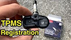 How to replace & register TMPS tire pressure monitoring system sensors on Toyota, Lexus, Scion cars