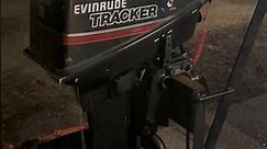1989 8hp Evinrude Tracker Outboard Motor