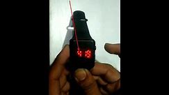 How To Set Time Only One Button Working Digital LED Watch Time Setting