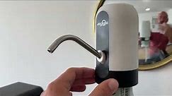 5 Gallon Water Bottle Dispenser, USB Charging Water Bottle Pump, Portable Water Dispenser Pump Revie