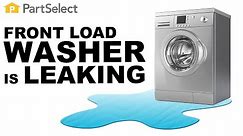 Washer Troubleshooting: Front-Load Washer Is Leaking - How to Fix Your Washer | PartSelect.com