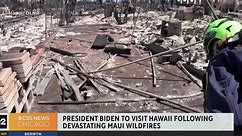 President Biden visiting Hawaii after devastating wildfires