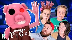 Roblox Piggy is Getting Weird! (On Ava's HEAD) Part 4! K-City Gaming