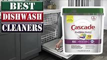 How to Choose and Use the Best Dishwasher Cleaners