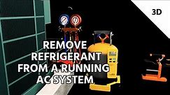 How to Remove (Recover) Refrigerant From a Running AC System