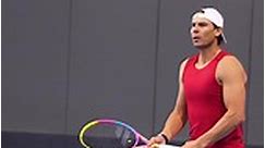 💪 Rafa practising today - Rafael Nadal Fans Forever