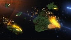 宇宙戰艦大和號:加米拉斯艦隊沉沒集錦 Star Blazers: Space Battleship Yamato, Gamilons Fleet sink compilation