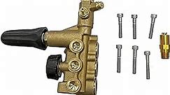 Simpson Cleaning 7108746 Replacement Manifold Kit for AAA Pressure Washer Pumps, Gold