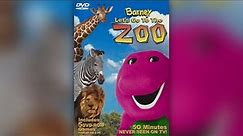 Barney: Let's Go to the Zoo (2001) - DVD