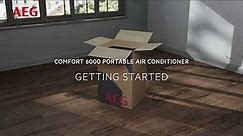 AEG Comfort 6000 Portable Air Conditioner | Getting Started