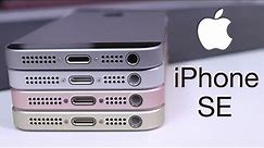 Apple iPhone SE: Rose Gold vs Silver vs Space Gray vs Gold - Unboxing & Overview