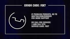 How To Fix a F0E7 Error Code On Maytag® Top Load Washers