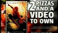 Pizza Hut 2002 Promo NZ