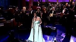 Aretha Franklin - Rolling in the Deep + Ain't No Mountain [Live on David Letterman]