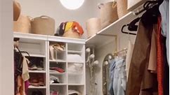 REVEAL!! CUSTOM DIY WALK IN CLOSET ｜ diy closet makeover ｜ #diy #closet #closetmakeover #diyprojects #fbreels #viralreelsfb #viralpage #viralreelsシ | Sadda