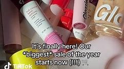 It’s *finally* here! Our biggest sale of the year!! 25% off everything 30% off qualifying orders! on Glossier.com in Glossier stores 🛒 Exclusions apply. #glossier #glossierbfcm #bfcm