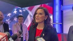 Governor Gretchen Whitmer discusses first debate with Tudor Dixon