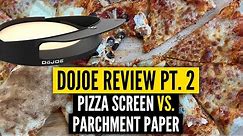 DoJoe Review | Pizza Screen vs. Parchment Paper | BEST Crispy Pizza | Kamado Joe Pizza Attachment |