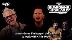 Chris Pratt Gets Burnt by James Gunn