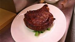 Oven-Baked Rib Eye Steak : Meat Dishes