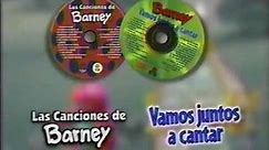 Barney y Vamos Juntos A Cantar CD Extreme Lost Media, Spanish Commercial (2000)