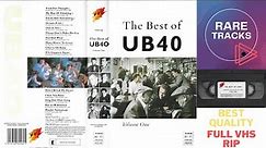 UB40 - Best of Volume 1 - 1987 - FULL VHS RIP *RARE & BEST QUALITY*