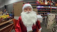 Home Depot Christmas 2020 Animatronics Life Size Santa Sings