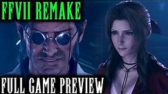 Final Fantasy VII Remake Moments - Hojo Talks To Aerith About Ifalna (Spoilers)