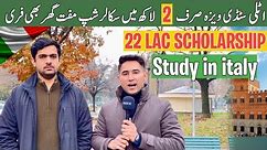 22 lac Scholarship In Italy @exploresharerepeat | Pakistan to Italy Study Visa