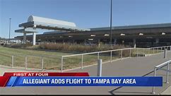 Allegiant Adds Tampa Bay Area Flight to Evansville Regional Airport