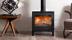 The ESSE 755 wood-burning stove brings elegance, warmth, and life to any interior. This 9.6kW ESSE wood burner with a single air control lever is easy to use. Rear air is used to burn off unspent fuel for a more efficient cleaner burn, making the ESSE 755 Hetas Cleaner Choice complaint and Defra exempt. #essestoves #handbuiltinbritain #esse1854 | ESSE Stoves and Range Cookers