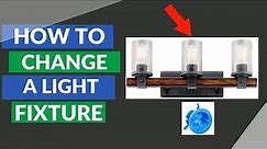 How to Replace a Light Fixture (Lowe's Light Fixture)