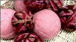 How to make dryer balls - fast and easy!