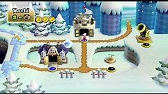 New Super Mario Bros Wii - All Towers and Castles