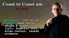 Coast to Coast AM W/Art Bell - The "Victor" interview, Area 51, Alien contact, leaked evidence-1997-05-23