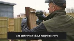 How to Install DuraPost® with Wooden Fence Panels
