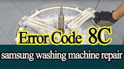 samsung washing machine error code 8c, full explain