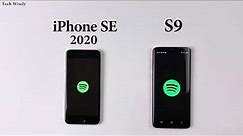 iPhone SE 2020 vs SAMSUNG S9 Speed Test Comparison