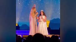 Mariah Carey Performs Duet with Daughter Monroe at Christmas Show in Los Angeles