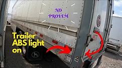 Trailer abs light stays on , how to fix abs , abs brake system and abs wheel speed sensor working