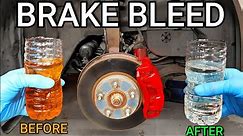 How To Bleed Your Brakes | BY YOURSLEF