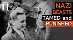 Execution of Belsen Nazi Guards including Irma Grese & Josef Kramer - Belsen Trial - World War 2