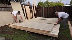 A Shed Shop Shed Installation